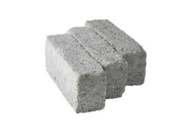 RIEMO Pflasterstein grau Kanten gebrochen L 22 cm B 6 cm H 8 cm