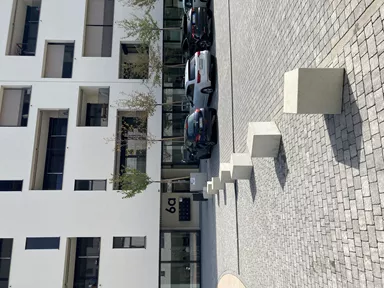 KUBUS Sitzelement heavy grau glatt gefast L 45 cm B 45 cm H 45 cm