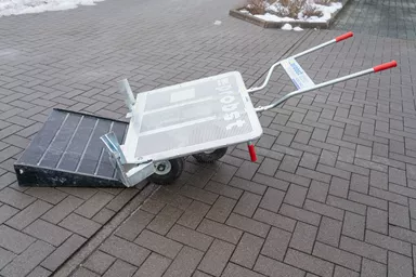 Verbundstein Transportkarre VTK-V inkl. Auffahrrampe und Stützrad Depot