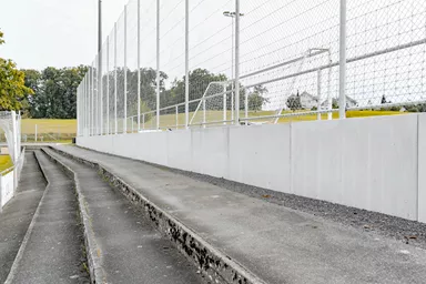 TRIPLA Winkelplatte bewehrt Typ 12.23 grau glatt gefast L 100 cm B 30 cm H 40 cm W 12 cm