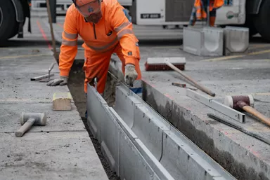 BIRCOsir Rinne NW 200 Typ 100 ohne Gefälle BK F 900 L 1000 mm B 335 mm H 360 mm