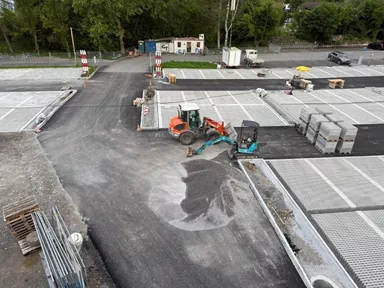 RAINA Rasenliner mit Verschiebesicherung grau glatt L 60 cm B 40 cm H 10 cm