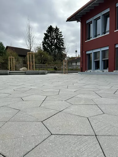 5-Eck Pflasterplatte