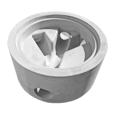 CRENO Normschachtboden mit Seitenanschluss