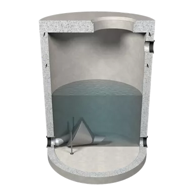 friwa<sup>®</sup>-rec Abflussregler-Wirbeldrossel für Schmut zwasser ARCYDX