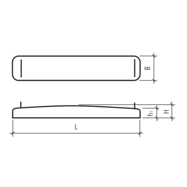 Abdeckplatten zu Kabelschächten
