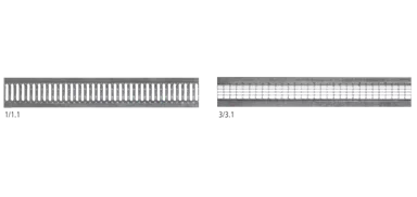 BIRCOplus Rinnen NW 100 Abdeckungen