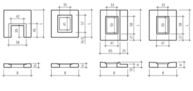 Schachtrahmen Typ TG