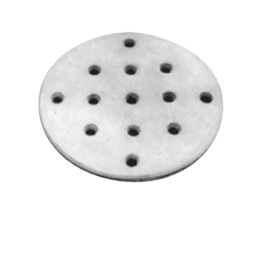 Betondeckel gelocht / geschlitzt begehbar