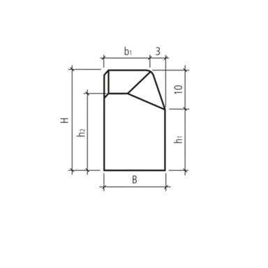 FINALGO Vakuum Anschlussrandsteine