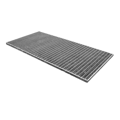 Gitterroste für Lichtschächte begehbar