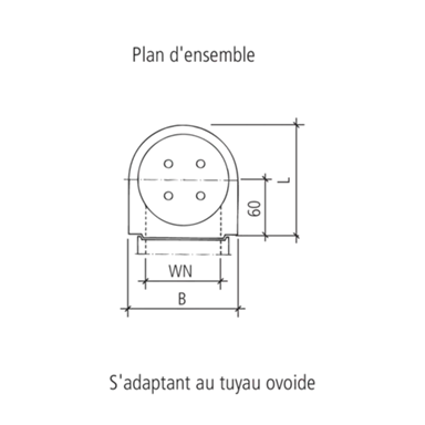 Notausstiegschachtunterteile