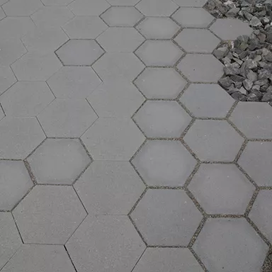 OMEGA<sup>®</sup> Sechseckpflastersteine gefast glatt