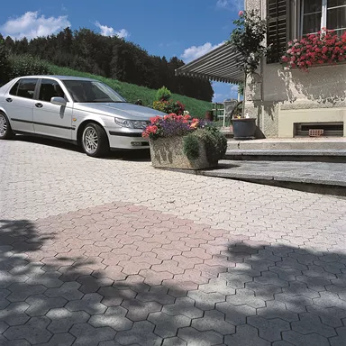 SIX SILENTA Verbundsteine vollkantig