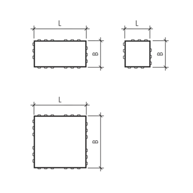CARENA<sup>®</sup> Sickersteine fino gefast mit Edelvorsatz