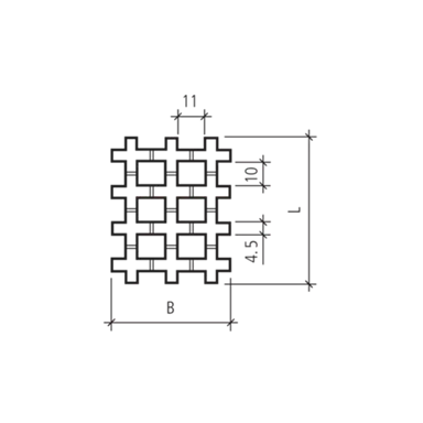 QUADRO Rasengittersteine