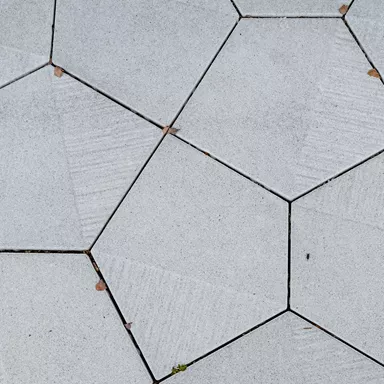 5-Eck Pflasterplatte