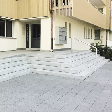 PARCO<sup>®</sup> Blockstufen gefast abgerieben