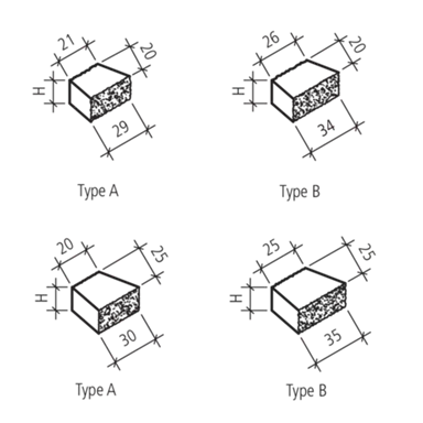 SANTURO<sup>®</sup> Keilmauersteine