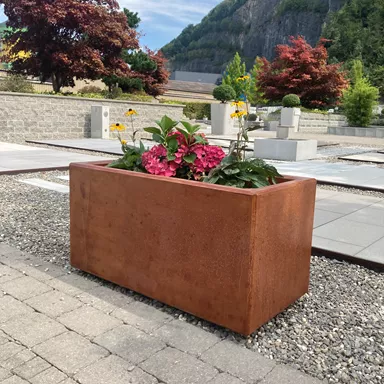 FERRO CONCRETE<sup>®</sup> Pflanzentröge rechteckig glatt
