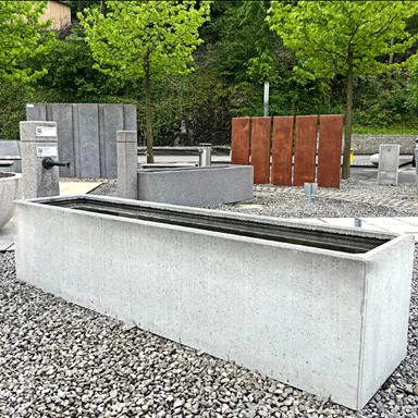 PARCO® Brunnentröge rechteckig glatt