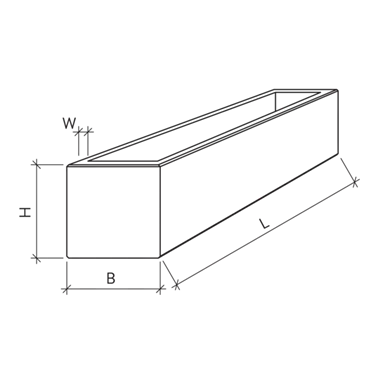 CASTELLO<sup>®</sup> Brunnentröge rechteckig