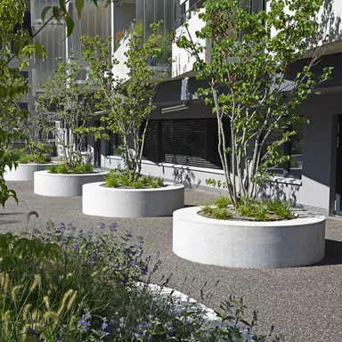 ARBOSO<sup>®</sup> Sitzbankelemente rund