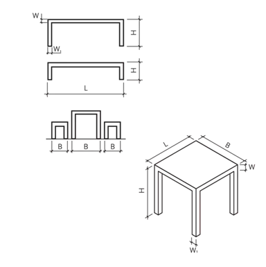 INTERMEZZO<sup>®</sup> Tische und Bänke light
