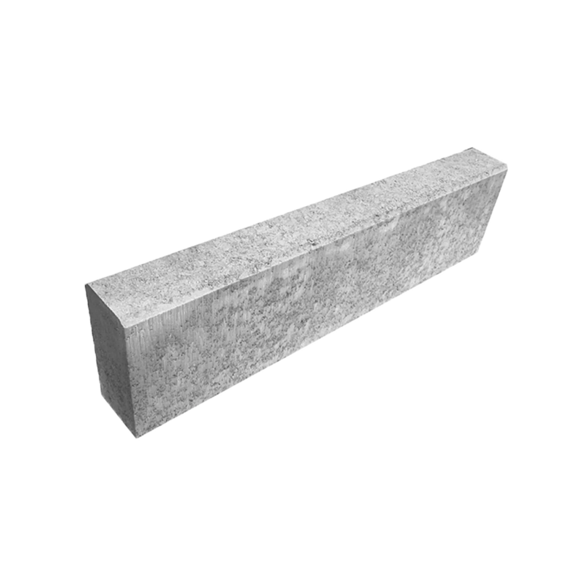 Stellplatte grau glatt beidseitig gefast L 100 cm B 8 cm H 25 cm