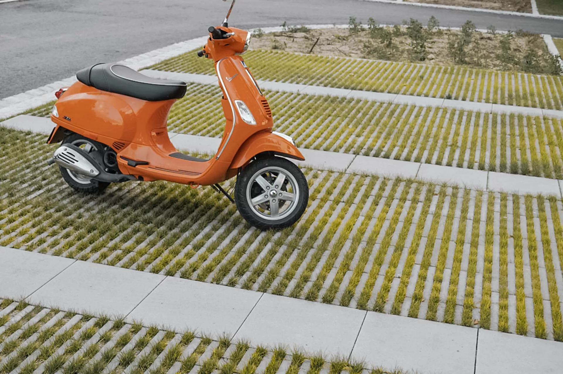 BUGNATO Rasengitterstein grau glatt L 50 cm B 30 cm H 12 cm