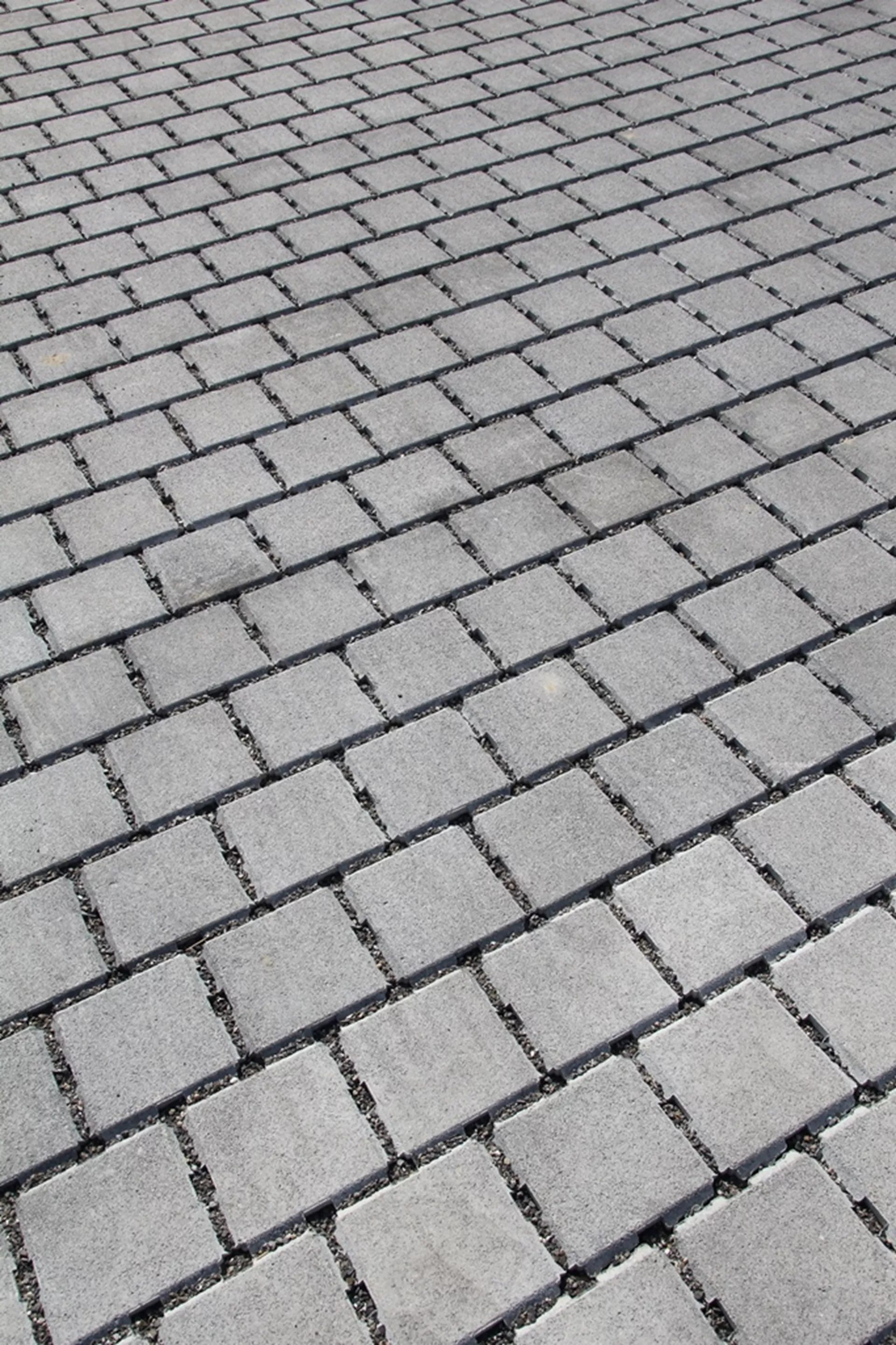 VS 5 Schwerlast Ökostein mit Verschiebesicherung englisch pal. grau glatt gefast L 22.5 cm B 22.5 cm H 10.8 cm