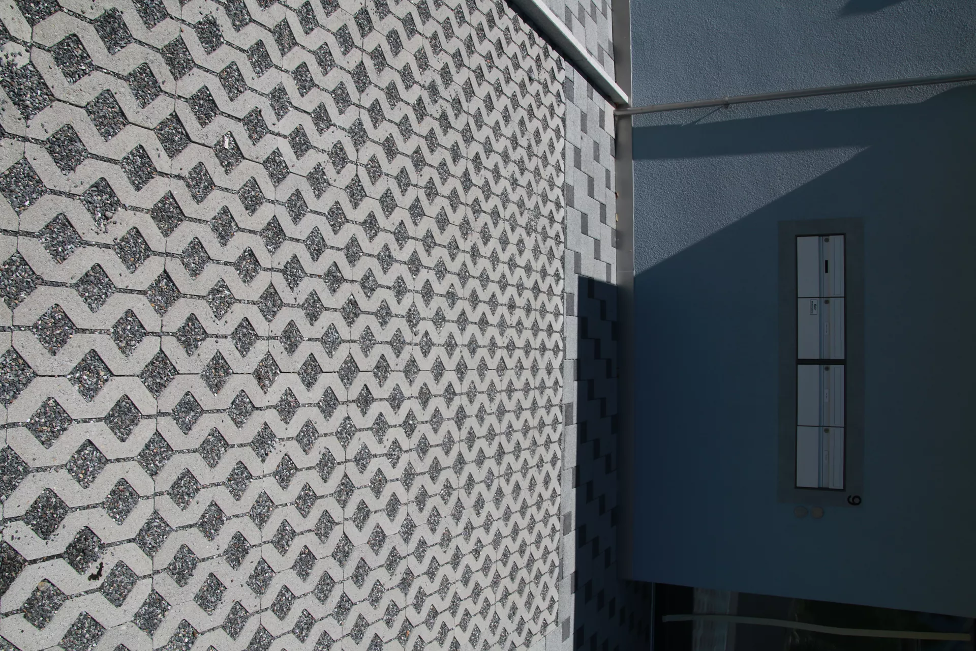 GRISON Rasengitterstein mit Nocken grau glatt L 60.2 cm B 40.2 cm H 8 cm