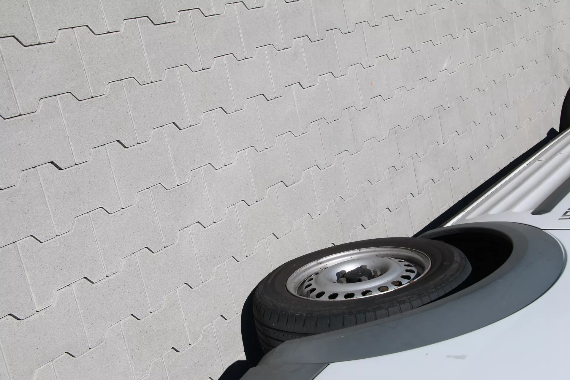 H Verbundstein Normalstein grau fein gefast L 20 cm B 16.5 cm H 8 cm