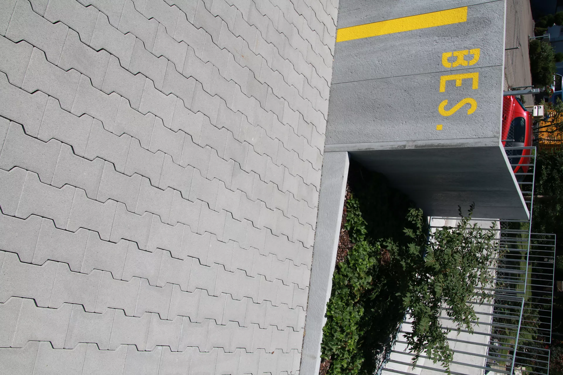 H Verbundstein Normalstein grau fein gefast L 20 cm B 16.5 cm H 8 cm