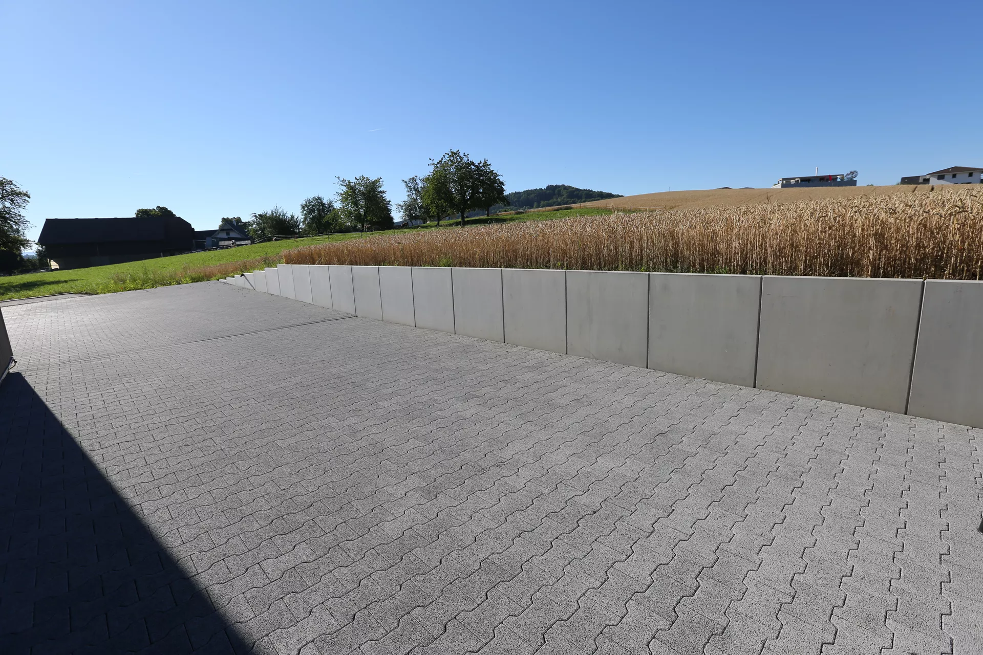 H Sickerstein Normalstein grau fein gefast L 20 cm B 16.5 cm H 8 cm