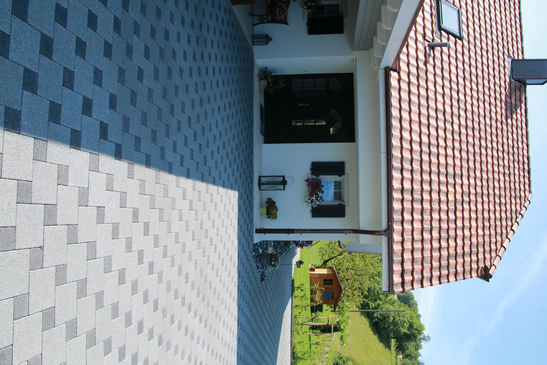 CARENA Sickerstein fino mit Nocken grau haufwerksporig gefast L 25 cm B 25 cm H 8 cm