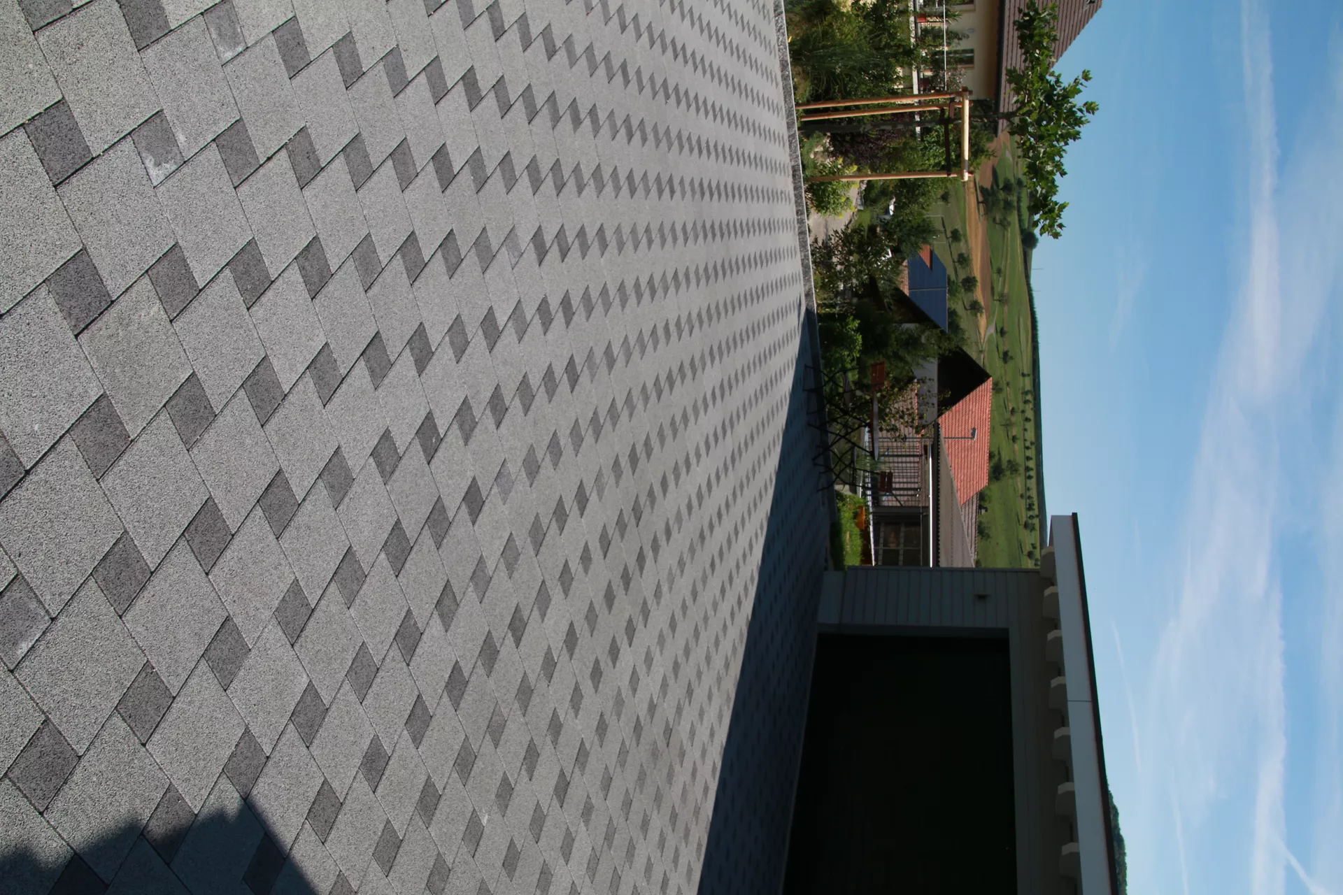 CARENA Sickerstein fino mit Nocken grau haufwerksporig gefast L 25 cm B 25 cm H 8 cm