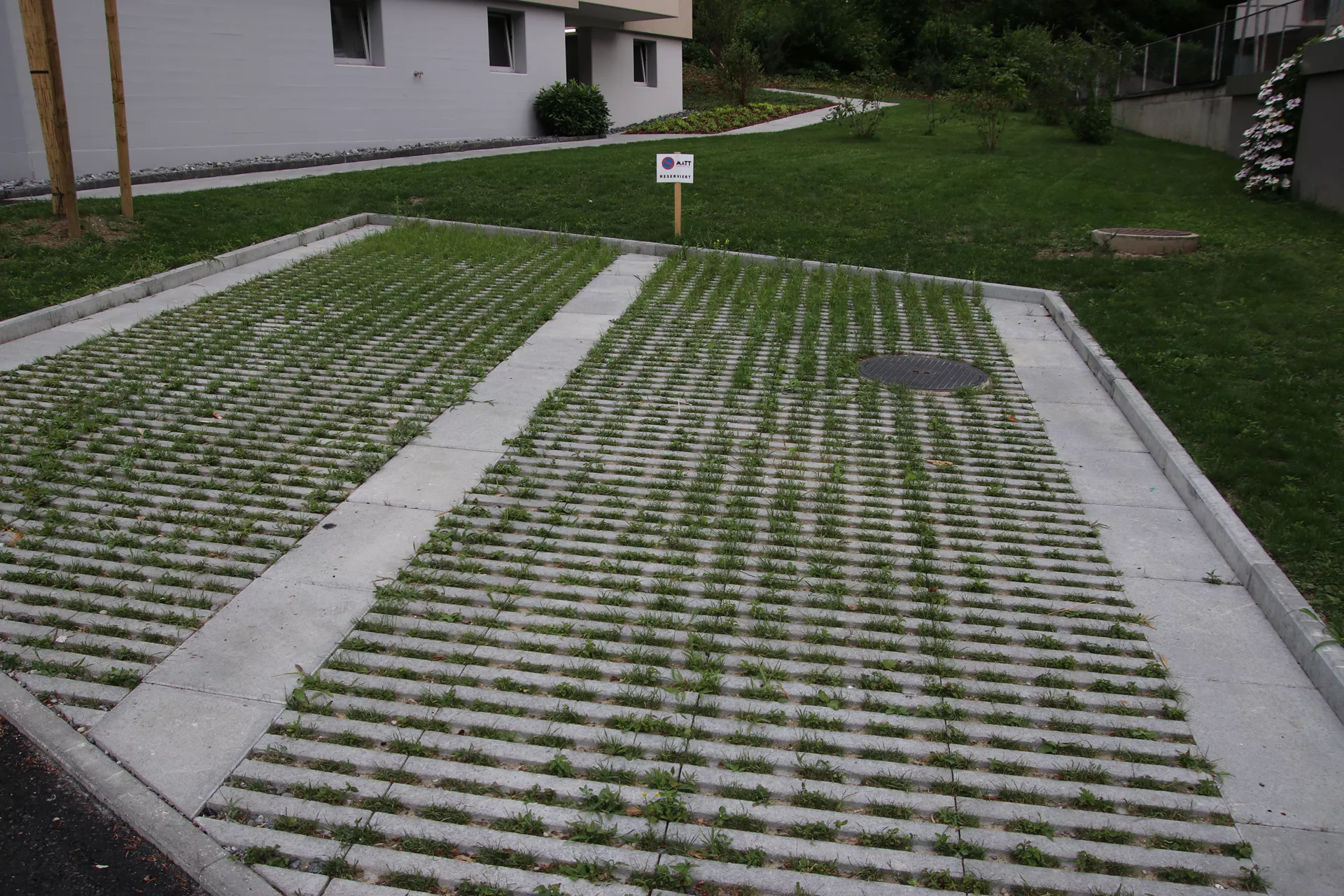 RAINA Rasenliner mit Verschiebesicherung grau glatt L 60 cm B 40 cm H 10 cm