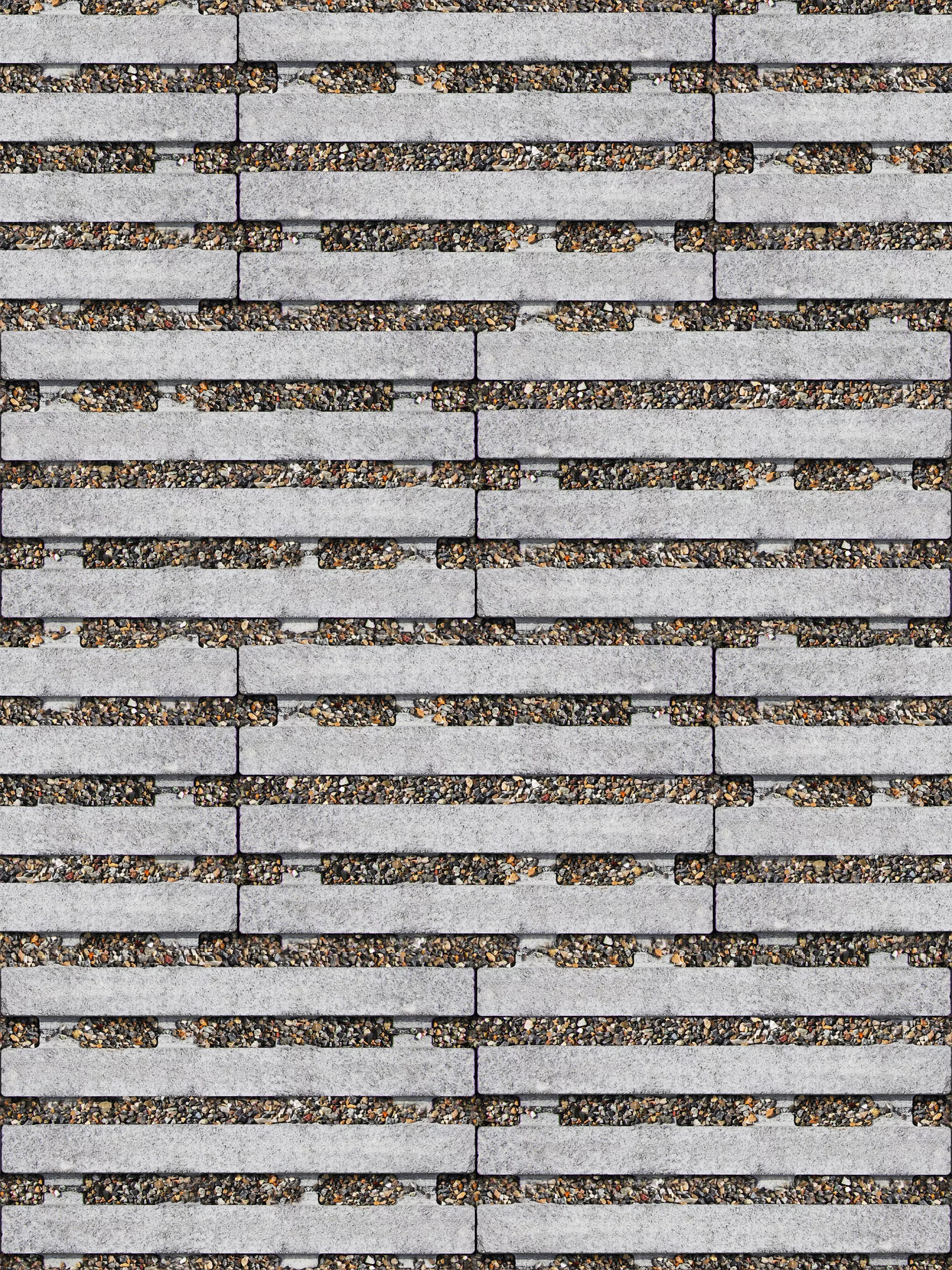 RAINA Rasenliner mit Verschiebesicherung grau glatt L 60 cm B 40 cm H 10 cm