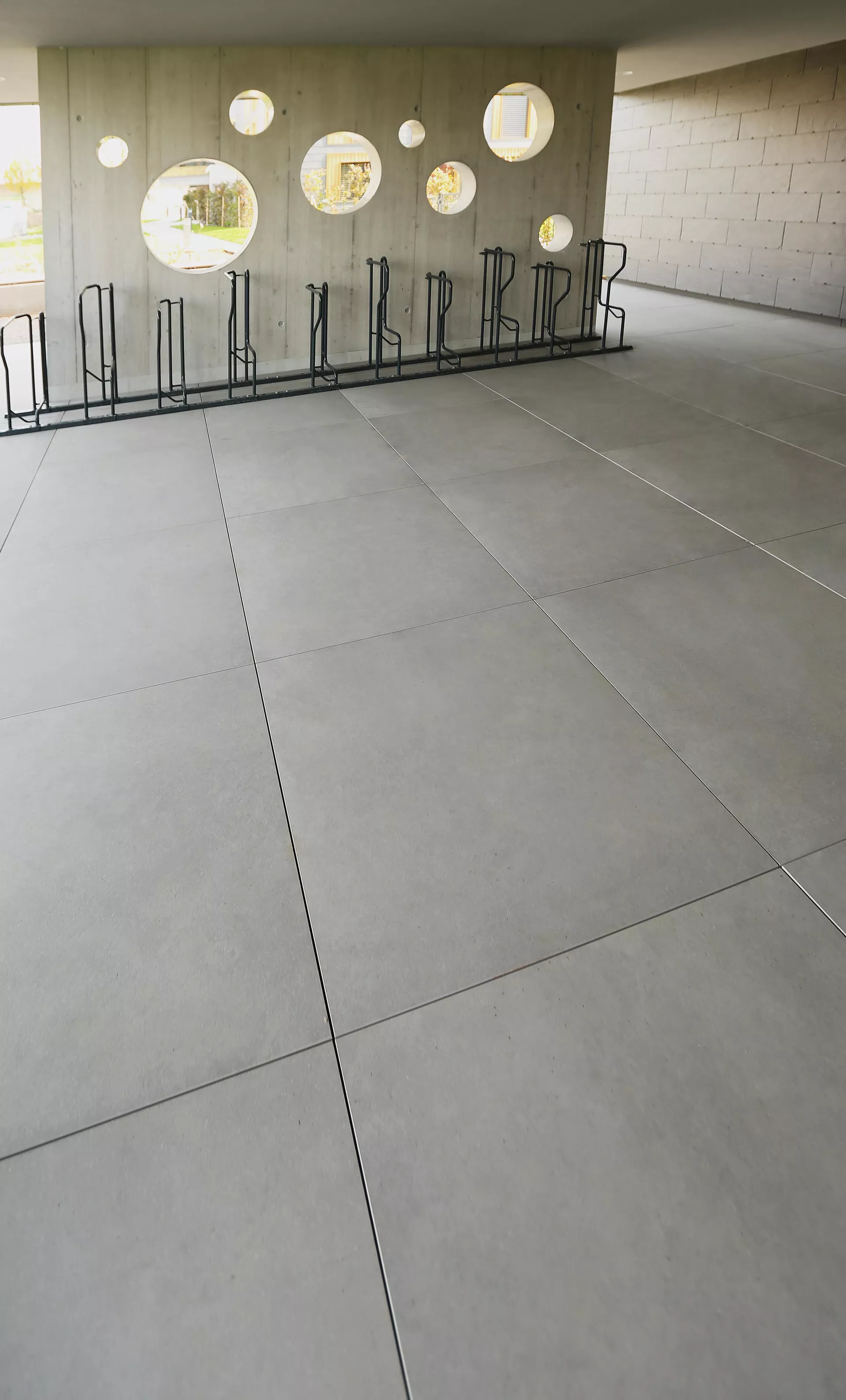 Feinsteinzeug Gehwegplatte MOOV GREY vollkantig L 90 cm B 90 cm H 2 cm