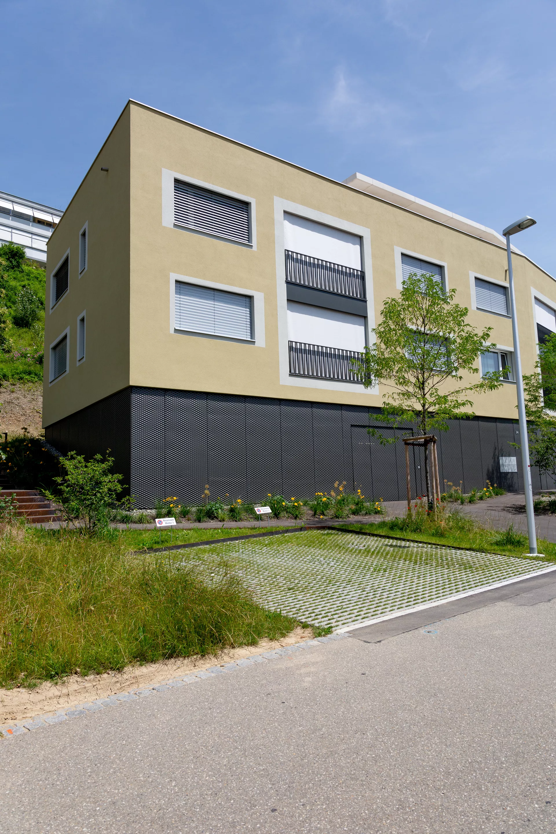 RAINA Rasenliner mit Verschiebesicherung grau glatt L 60 cm B 40 cm H 10 cm