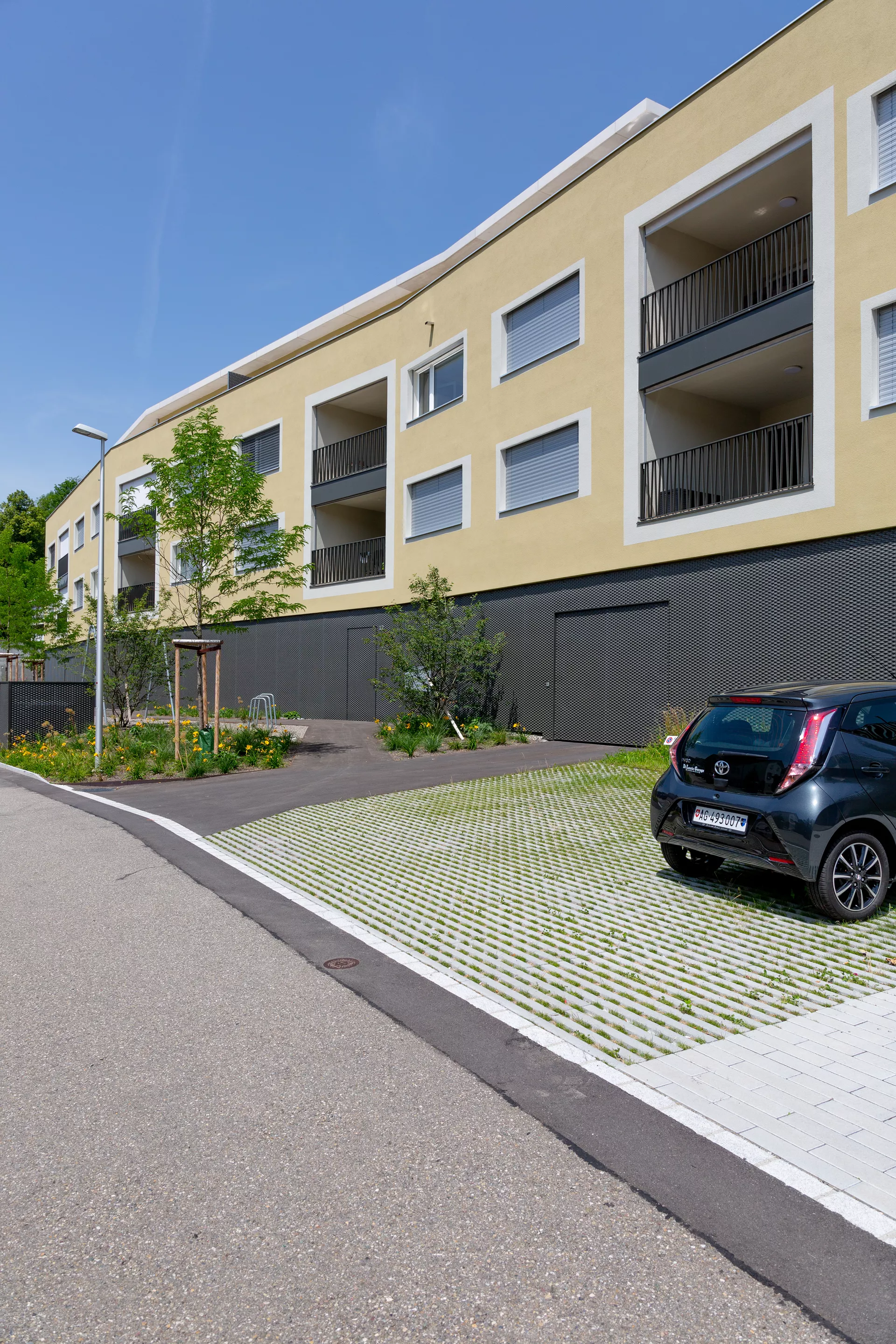 RAINA Rasenliner mit Verschiebesicherung grau glatt L 60 cm B 40 cm H 10 cm