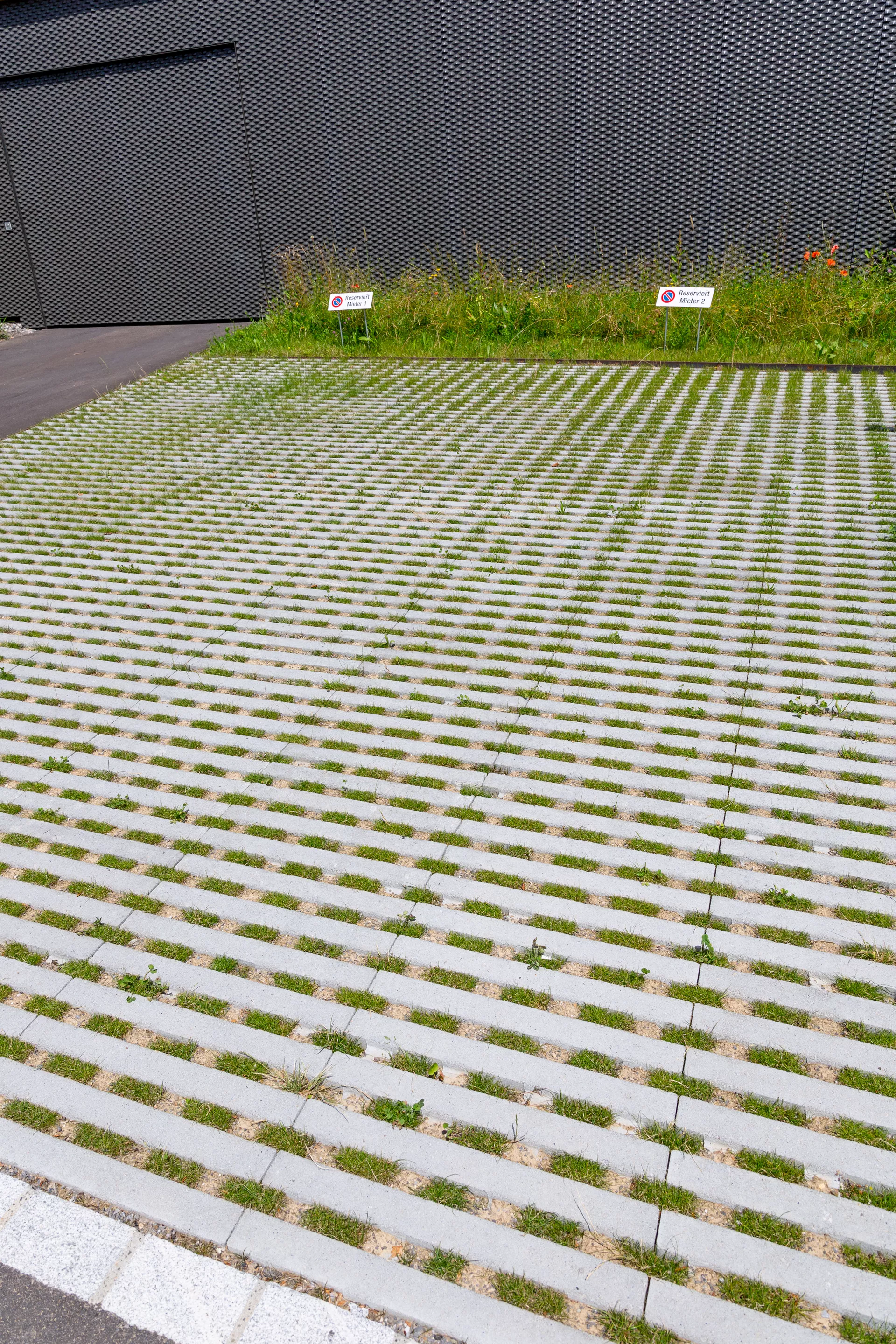 RAINA Rasenliner mit Verschiebesicherung grau glatt L 60 cm B 40 cm H 10 cm