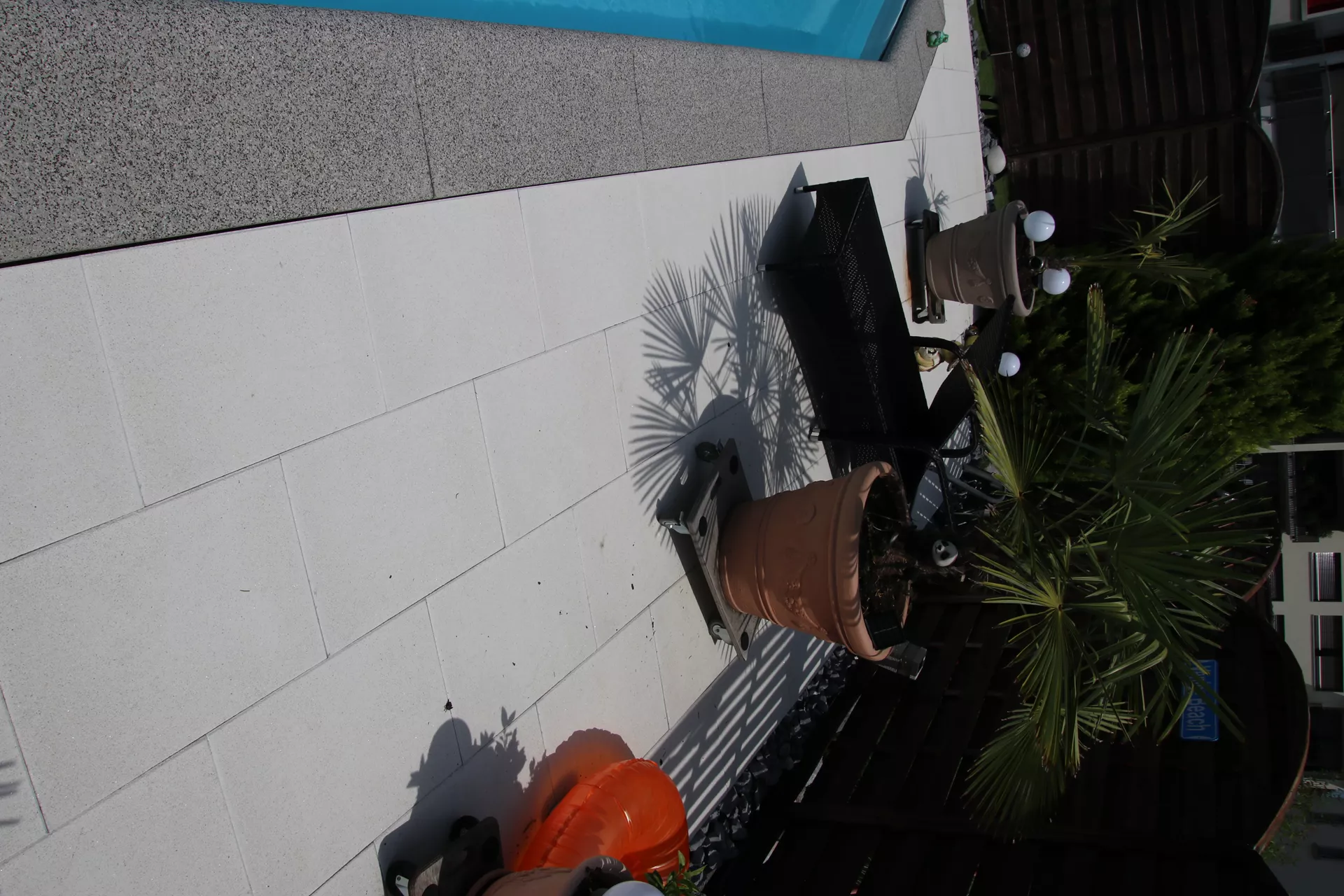 ESTRELLA Gehwegplatte weiss strukturiert gestrahlt gefast L 50 cm B 50 cm H 4 cm