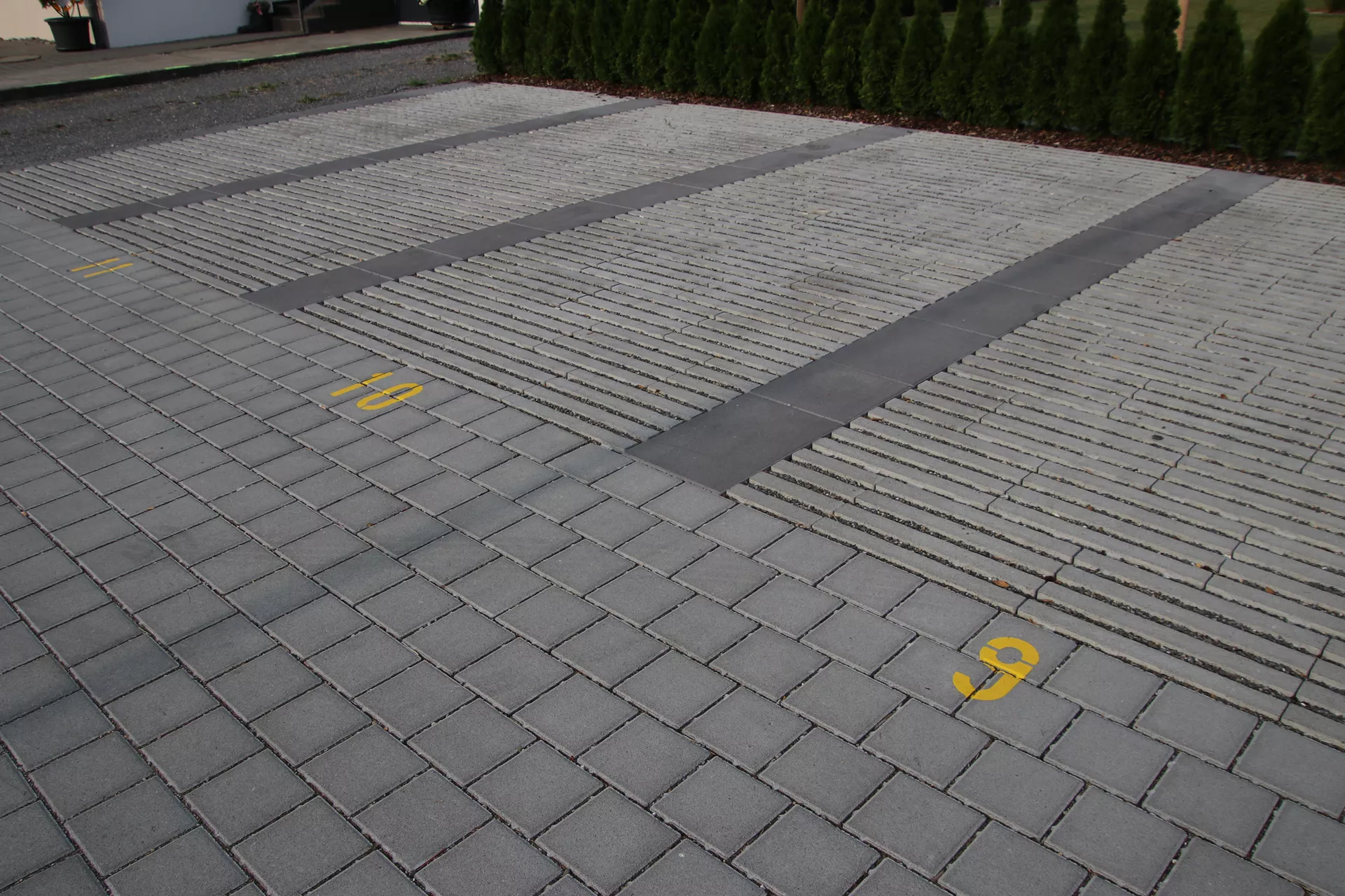 RAINA Rasenliner mit Verschiebesicherung grau glatt L 60 cm B 40 cm H 10 cm