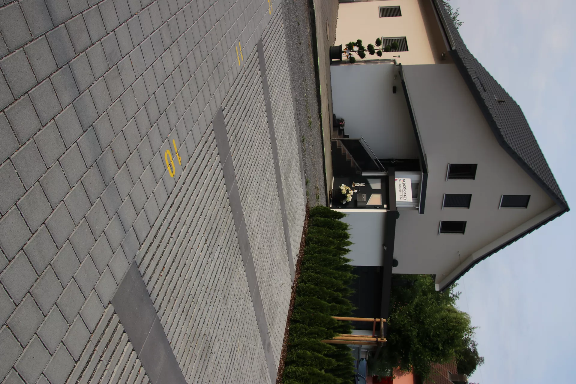 RAINA Rasenliner mit Verschiebesicherung grau glatt L 60 cm B 40 cm H 10 cm