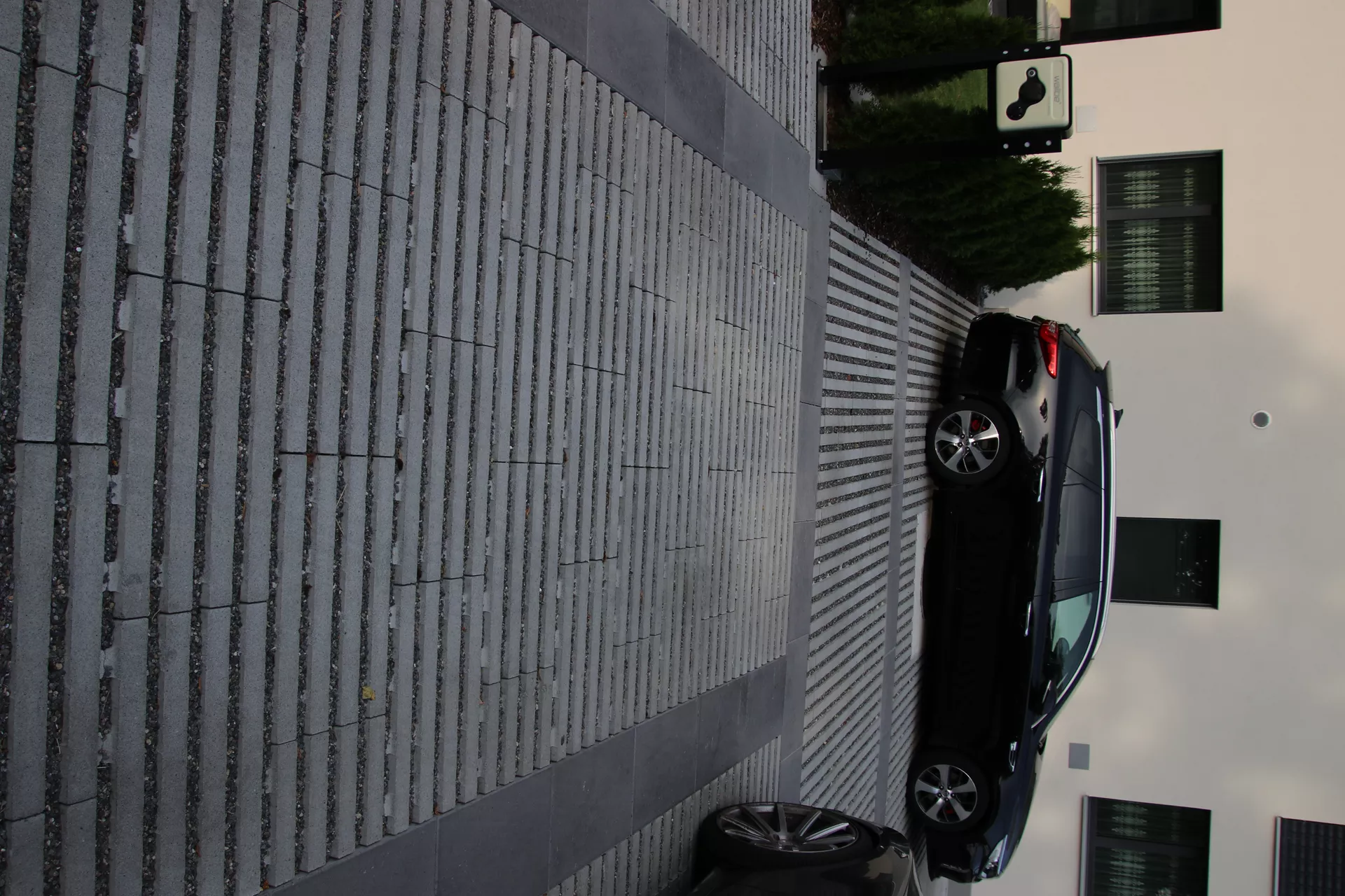 RAINA Rasenliner mit Verschiebesicherung grau glatt L 60 cm B 40 cm H 10 cm