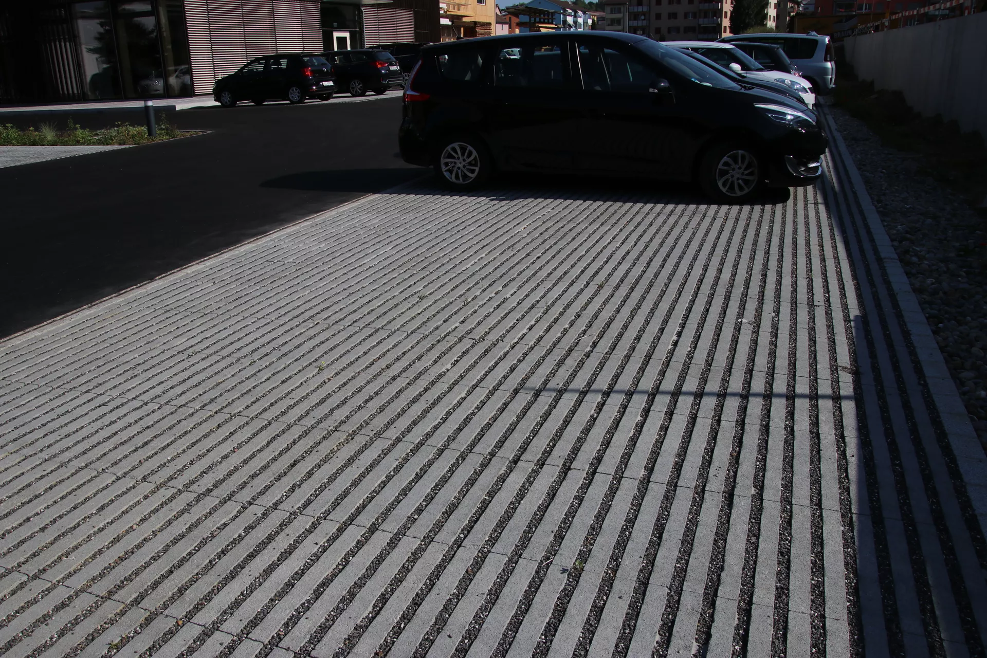 RAINA Rasenliner mit Verschiebesicherung grau glatt L 60 cm B 40 cm H 10 cm