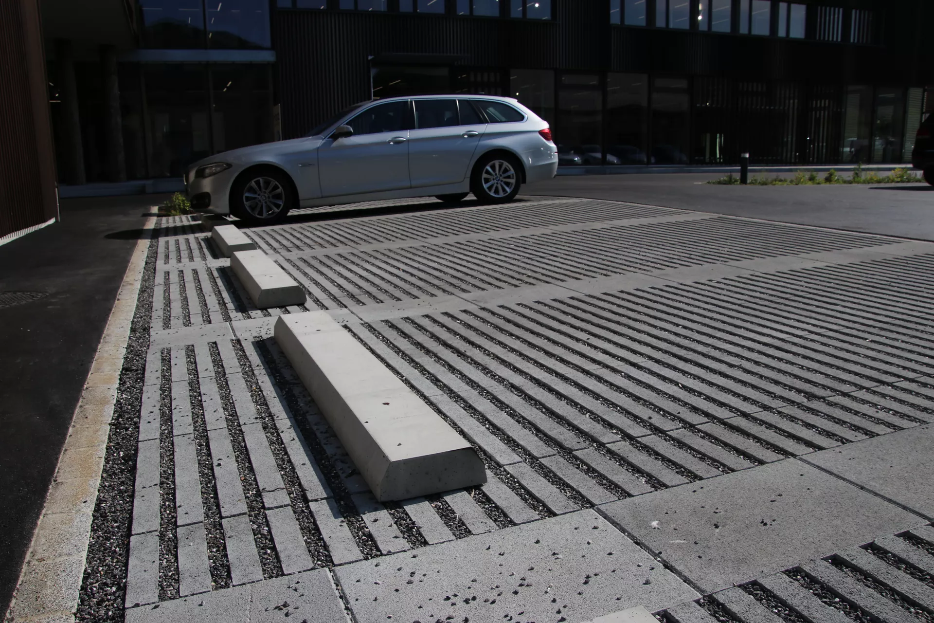 RAINA Rasenliner mit Verschiebesicherung grau glatt L 60 cm B 40 cm H 10 cm