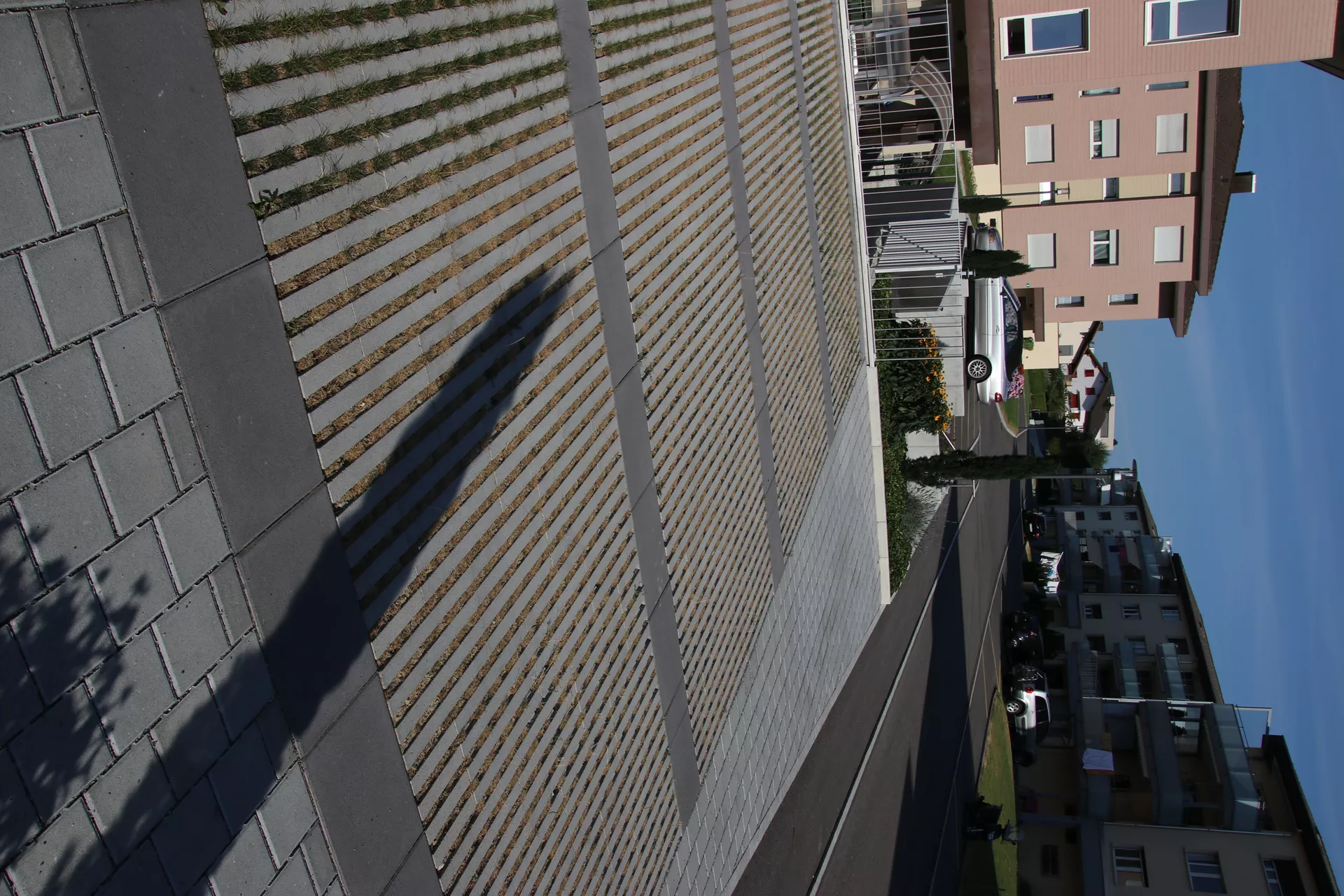 RAINA Rasenliner mit Verschiebesicherung grau glatt L 60 cm B 40 cm H 10 cm